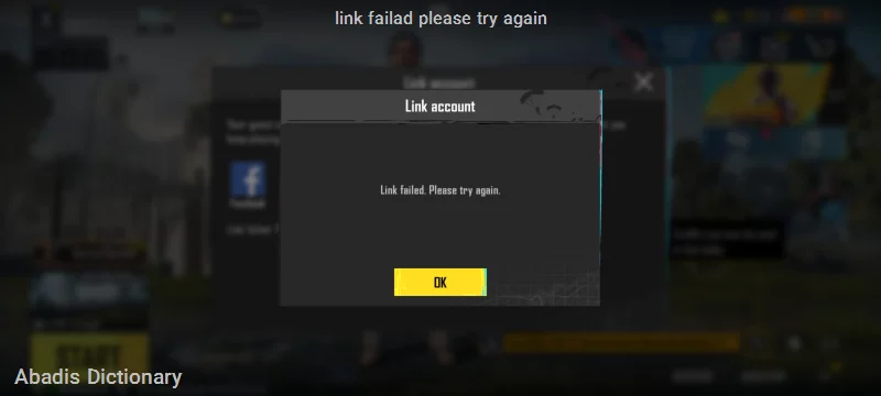 link failad please try again